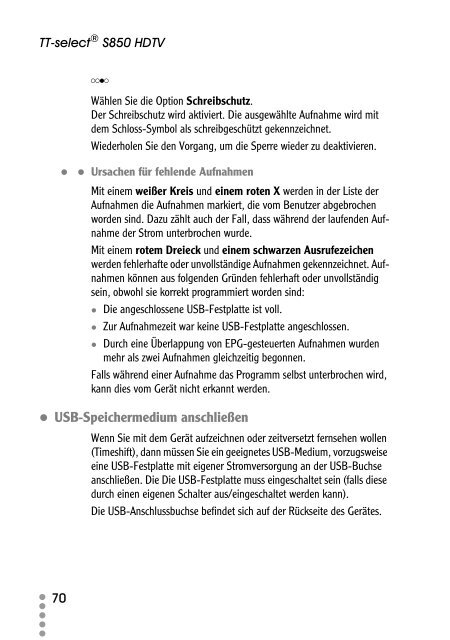 Bedienungsanleitung (PDF) - Technotrend GÃƒÂ–RLER