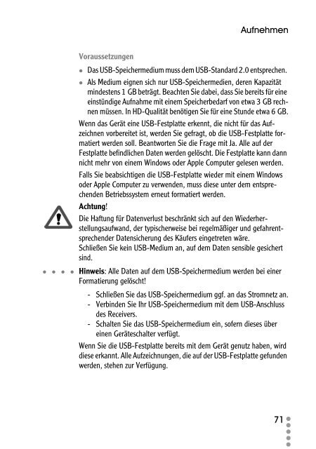 Bedienungsanleitung (PDF) - Technotrend GÃƒÂ–RLER