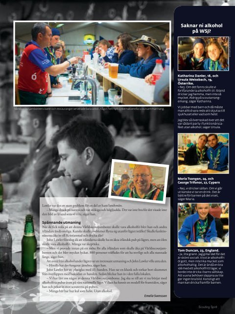 Scouting Spirit nr 3 2011 - NykterhetsrÃ¶relsens ScoutfÃ¶rbund