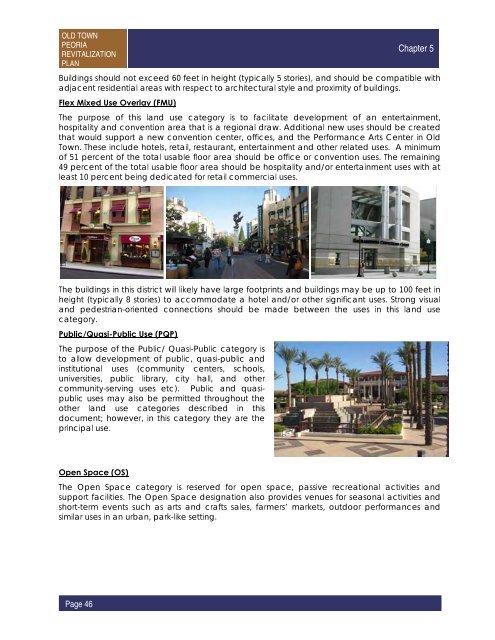 OLD TOWN PEORIA REVITALIZATION PLAN - About Peoria, Arizona