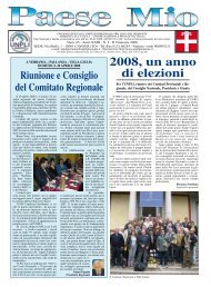 2008, un anno di elezioni - UNPLI Piemonte