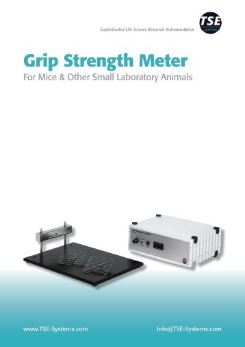 TSE Grip Strength Meter - TSE Systems