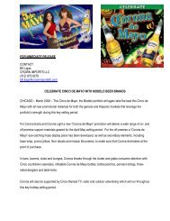Celebrate Cinco De Mayo With Modelo Beer Brands - Crown Imports