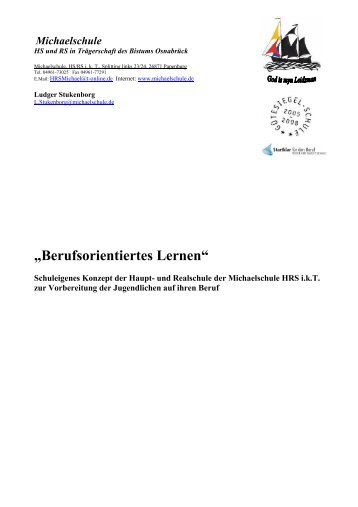 Berufsorientiertes Lernen\374 - Michaelschule