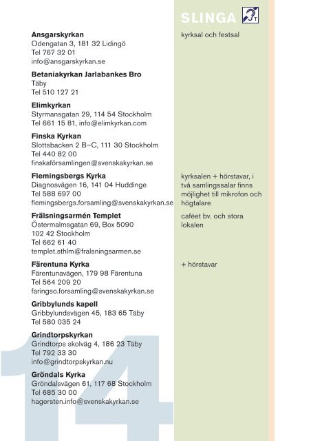 slinga - HÃ¶rselskadades distrikt i Stockholms lÃ¤n