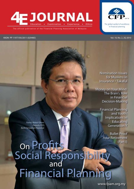 Vol 10, No 2 - Financial Planning Association of Malaysia