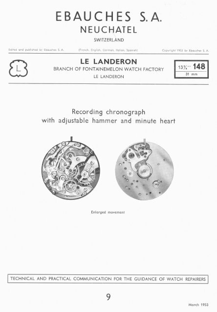 Landeron 148 - AWCI