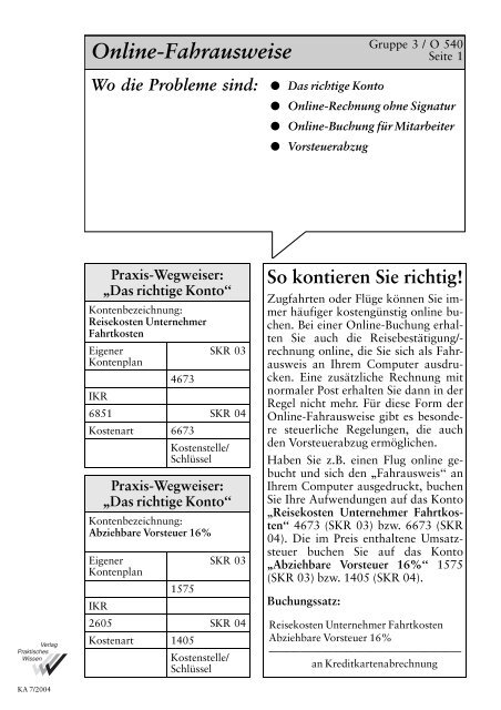 Online-Fahrausweise - Wilhelm-Data