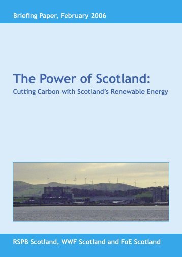 The Power of Scotland: Cutting Carbon with Scotland's ... - WWF UK