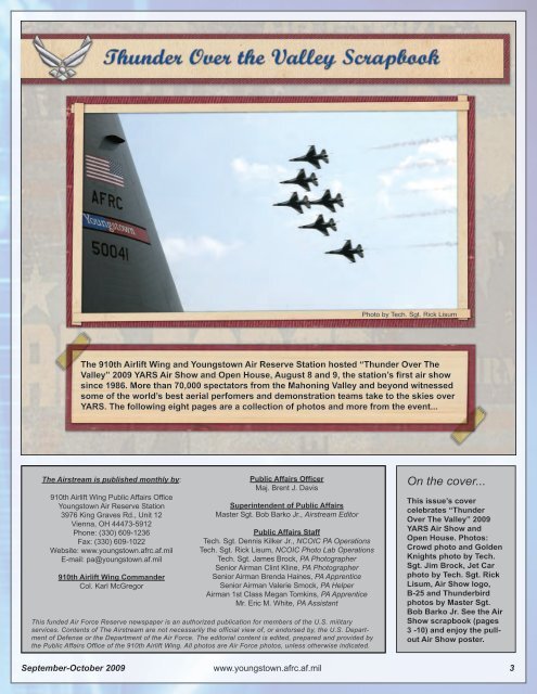 September-October 2009 - Youngstown Air Reserve Station