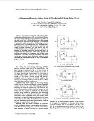 A dimming and protection method for the self-oscillating half-bridge ...