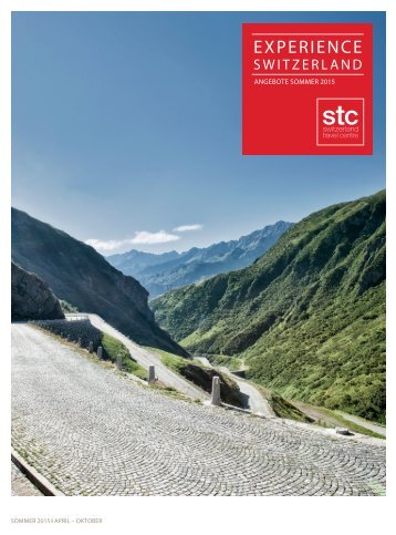 EXPERIENCE Switzerland Sommer 2015