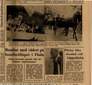 1950-06-26 Bondtur med vädret på bondbröllop