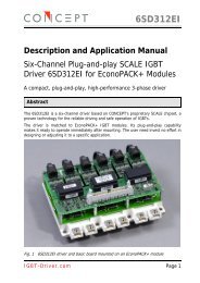 6SD312EI Manual - Europower Components Ltd