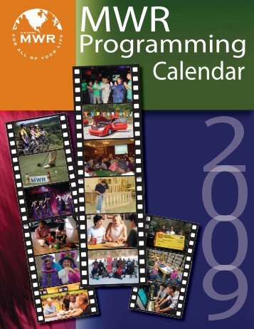 Programming Calendar - MWR Fort Leonard Wood