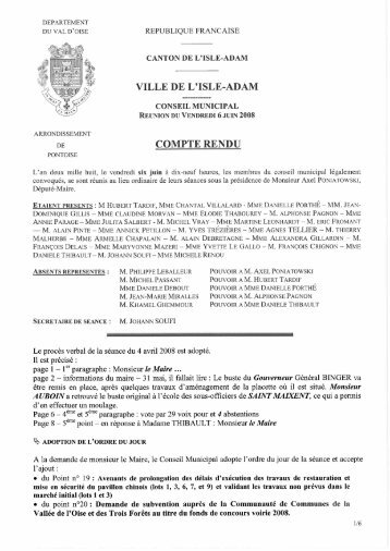 6 juin 2008 - L'Isle-Adam