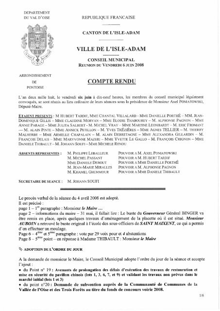 6 juin 2008 - L'Isle-Adam