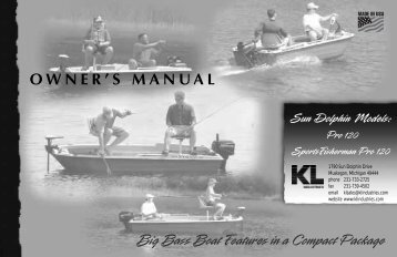 Owner's Manual - Pedalboat.com