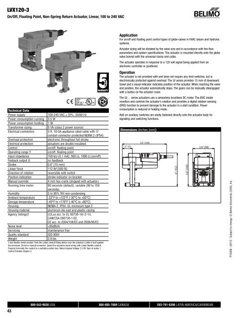 Belimo-Xref and Tech Guide - Kele