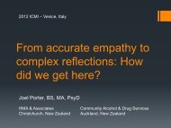 From accurate empathy to complex reflections: How did we get here?