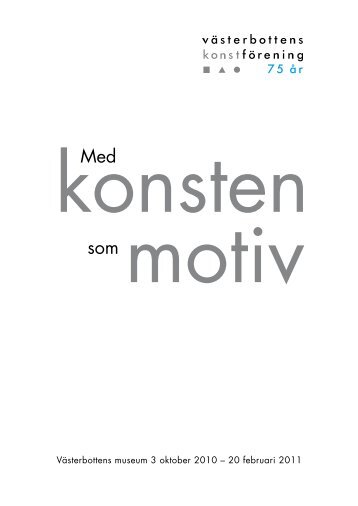 Katalog - VÃ¤sterbottens museum