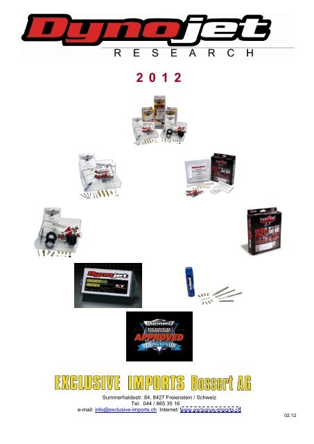 Kit Carburation Dynojet HONDA VT 600 Shadow 94 98