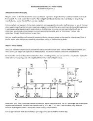 Boozhound Laboratories JFET Phono Preamp Assembly manual ...