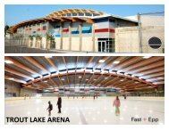 TROUT LAKE ARENA - Canadian Consulting Engineer