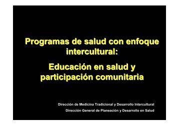 modelo educativo intercultural - Dirección General de Planeación y ...