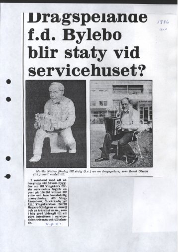 1986-12-00 Dragspelande F.d.bylebo Bernt Olsson stod modell till ...