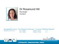 Dr Rosamund Hill - General Practice Conference & Medical Exhibition