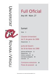 Full NÃºm. 27 - Web URV - Universitat Rovira i Virgili