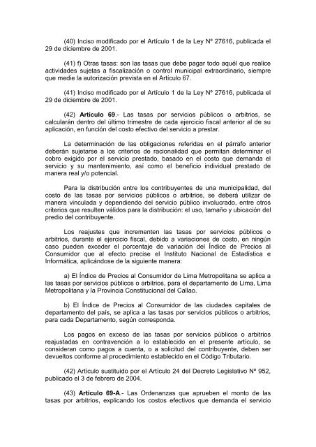 Ley de TributaciÃ³n Municipal
