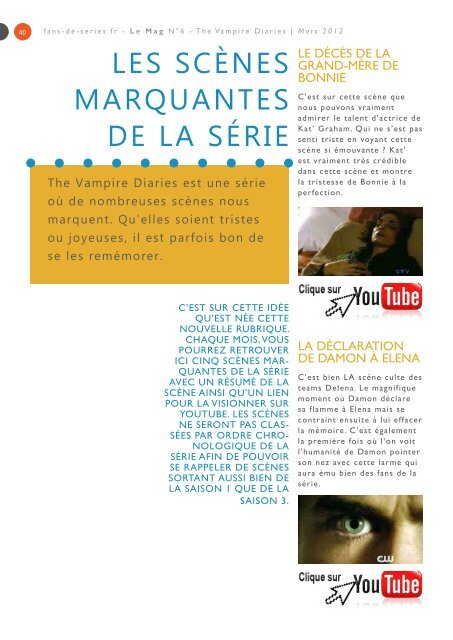 Le Mag - Fans de Séries Télé