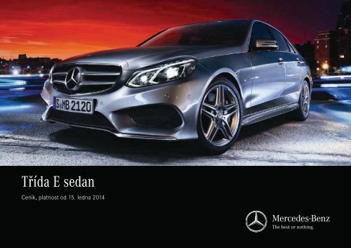 StÃ¡hnout cenÃk pro tÅ™Ãdu E sedan (PDF) - Mercedes-Benz