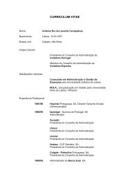 CURRICULUM VITAE - Compromisso Portugal