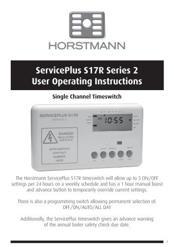 S17/S17R - Horstmann