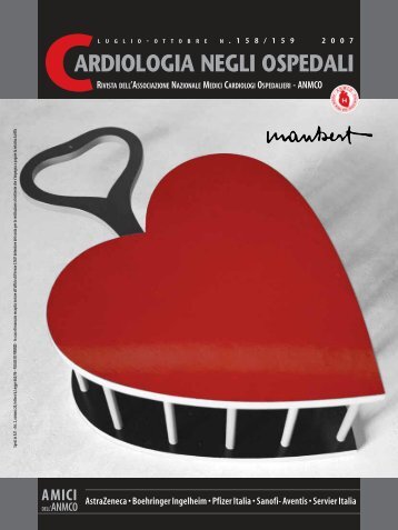 Cardiologia negli Ospedali nÂ° 158/159 Luglio/Ottobre 2007 - Anmco