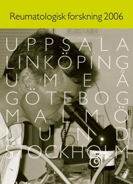 En bilaga om forskning 2006 - VÃ¤lkommen till Reumatikertidningens ...