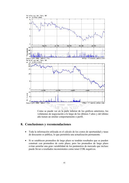 El costo de capital en sectores regulados y mercados ... - Esan