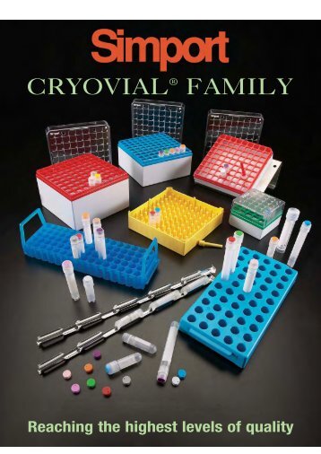 CRYOVIALÂ® FAMILY - Bartelt