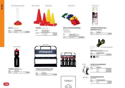 Uhlsport Team Katalog 2012