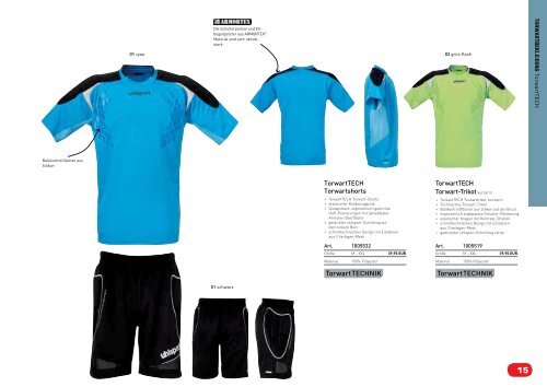 Uhlsport Team Katalog 2012