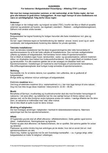 3701 ordensregler 12-10-04.pdf - Domea
