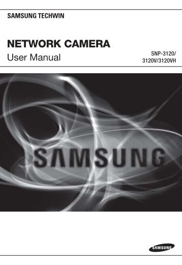 Samsung iPOLiS SNP-3120 User Manual - Use-IP