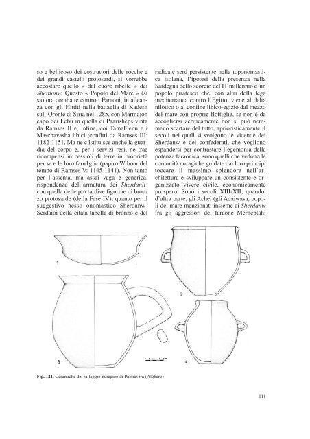 la civiltÃ  nuragica - Sardegna Cultura