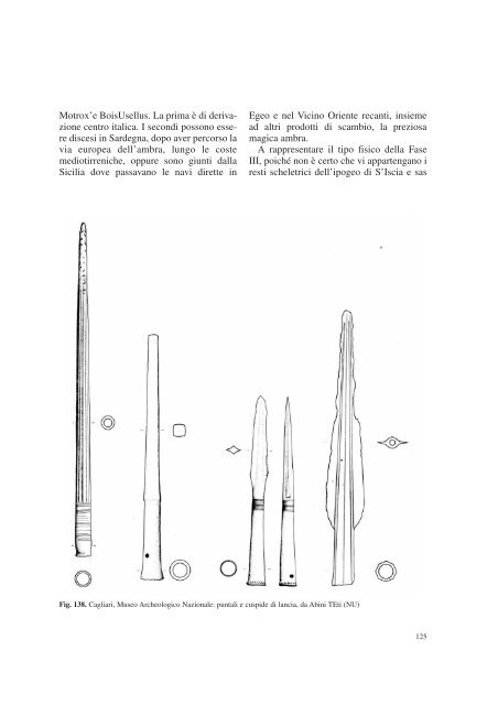 la civiltÃ  nuragica - Sardegna Cultura