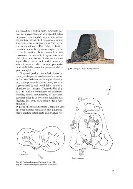 la civiltÃ  nuragica - Sardegna Cultura