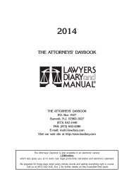 2013 massachusetts bar directory - Lawyers Diary and Manual