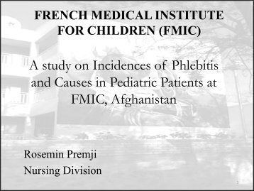 french medical institute for children (fmic) - IUPUI